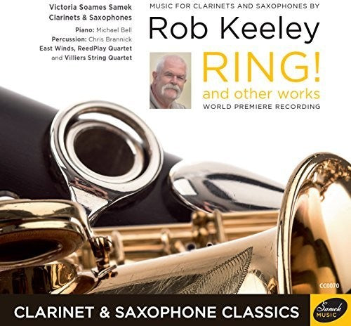 the album cover for Victoria Soames-Samek - Keeley: Ring! &amp; Other Works