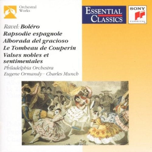 the album cover for Eugene Ormandy - Bolero Rapsodie Espagn