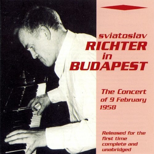 the album cover for Debussy / Schubert / Schumann - Sviatoslav Richter