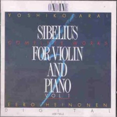 the album cover for Arai / Heinonen - Music For Solo Violin
