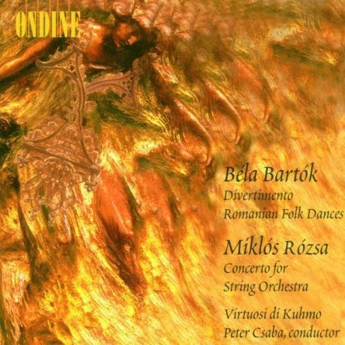 the album cover for Kuhmo / Csaba - Divertimento Romanian