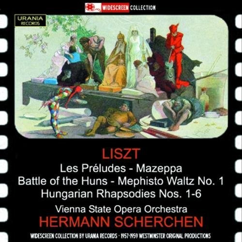 the album cover for Vienna State Opera Orchestra / Scherchen - Symphonic Works