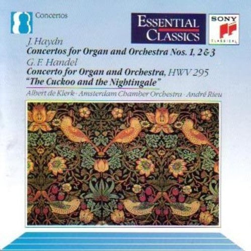the album cover for Amsterdam Chamber Orchestra / Rieu / Klerk - Organ Concertoss 1