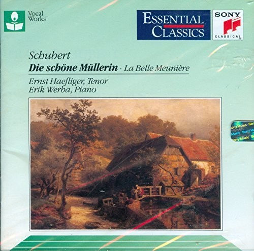 the album cover for Werba / Haefliger - Die Schone Mullerin