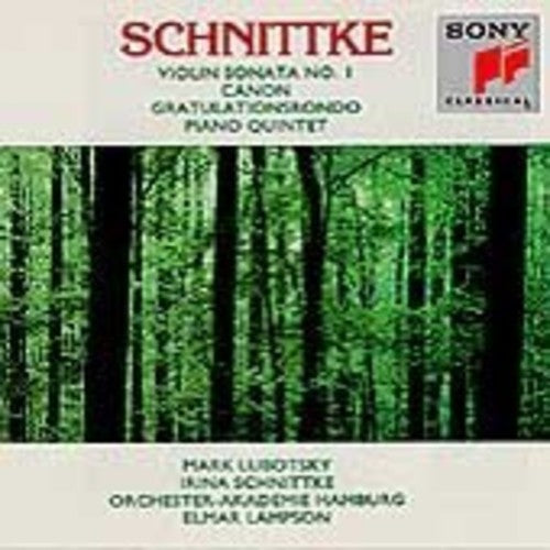 the album cover for Lubotsky - Violin Sonata 1