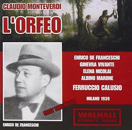 the album cover for Nicolai - L'orfeo
