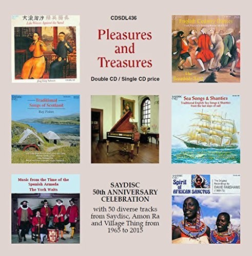the album cover for Stephens, Alison / Burnett, Richard - More Pleasures & Treasures