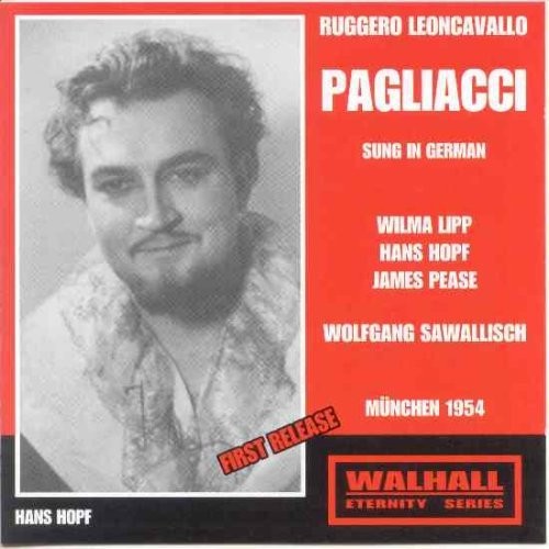 the album cover for Hopf - Pagliacci