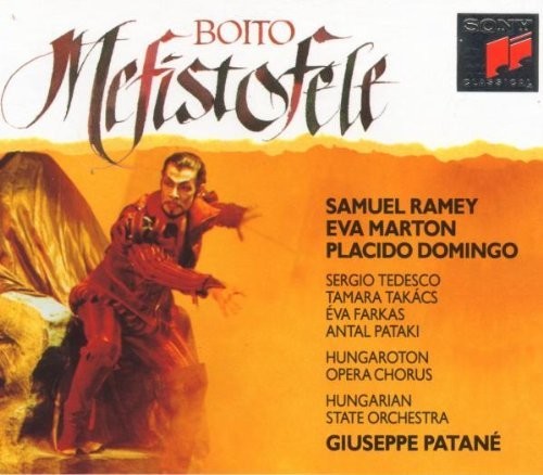 the album cover for Marton / Patane / Ramey - Mefistofele / Patane