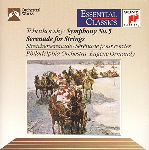 the album cover for Philadelphia Orchestra / Ormandy - Symphony 5