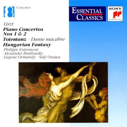 the album cover for Ormandy / Philadelphia Orchestra - Piano Concertos 1 & 2