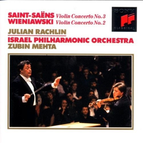 the album cover for Israel Philharmonic Orchestra / Rachlin / Mehta - Violin