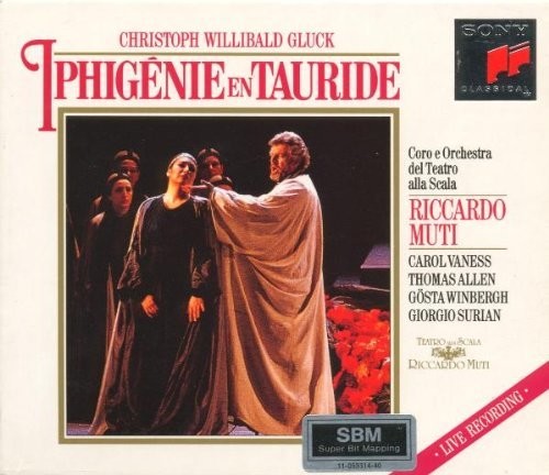the album cover for Zoroberto / Allen / Krasteva - Iphigenie en Tauride