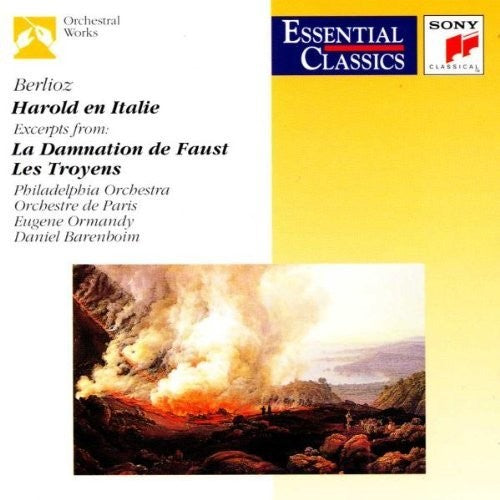 the album cover for Philadelphia Orchestra / Ormandy - Harold en Italie