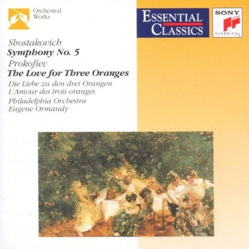 the album cover for Philadelphia Orchestra / Ormandy - Symphony 5