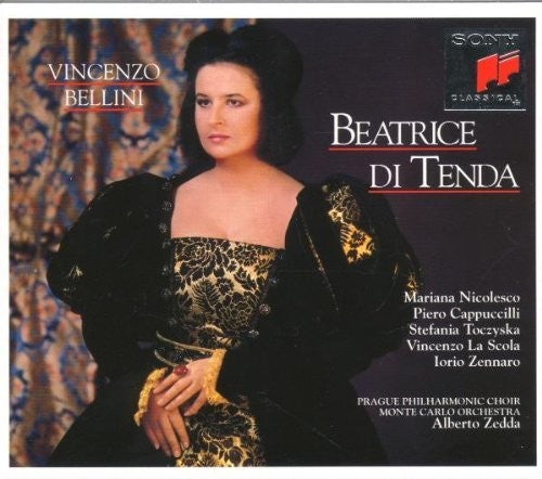 the album cover for Zedda / Nicolesco / Zennaro - Beatrice Di Tenda