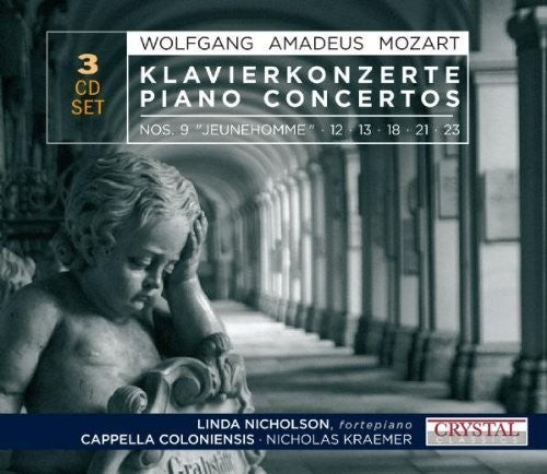 the album cover for Nicholson / Cappella Coloniensis / Kraemer - Klavierkonzerte