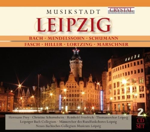 the album cover for Various Artists - Muzikstadt Leipzig