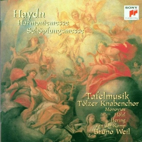 the album cover for Tafelmusik / Kamp / Hering - Harmoniemesse Schopfun