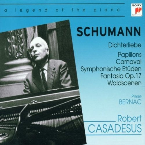 the album cover for Casadesus - Dichterliebe Piano