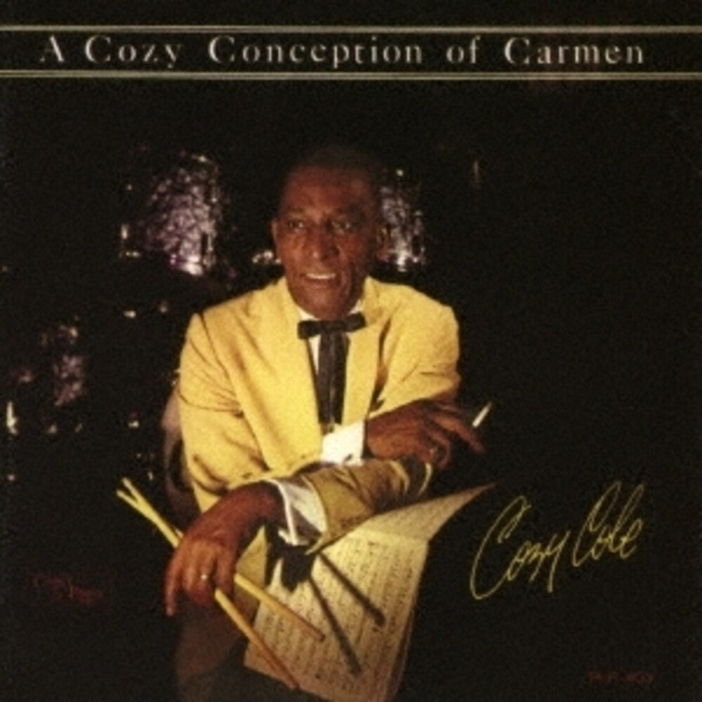 the album cover for Cozy Cole - A Cozy Conception Of Carmen