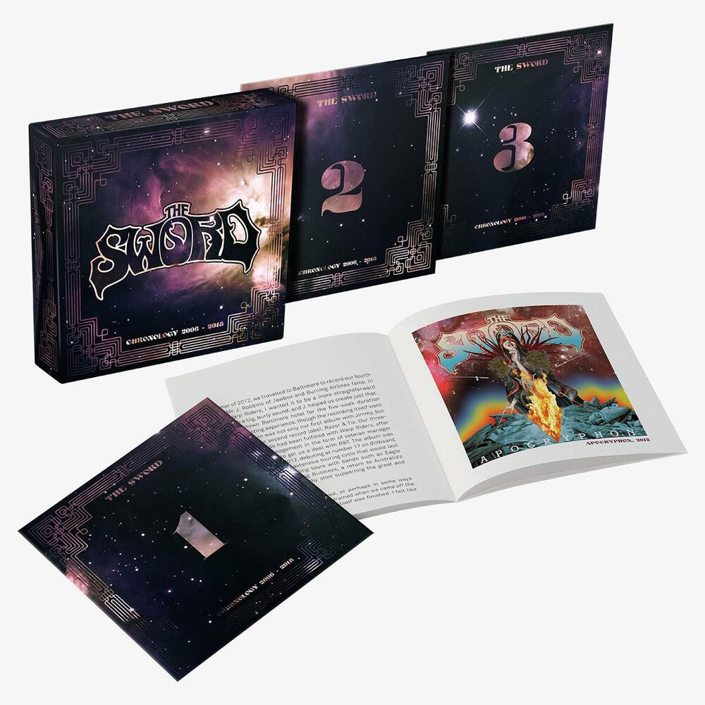 the album cover for The Sword - Chronology: 2006-2018 [3 CD Box Set]