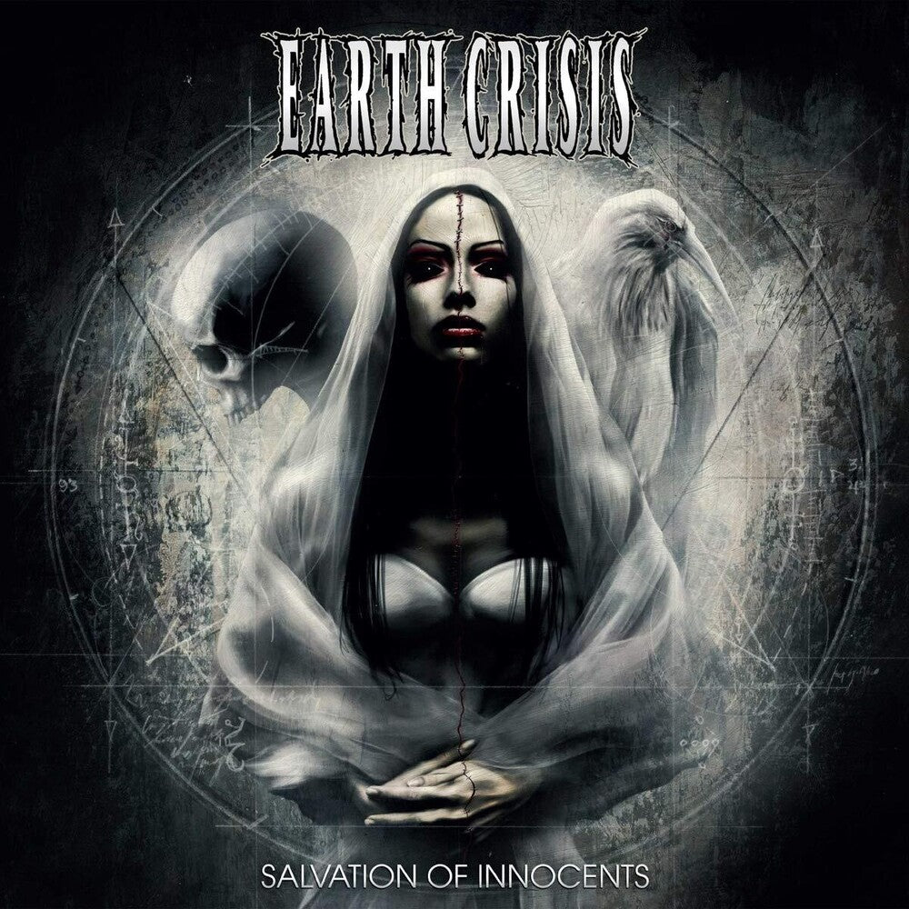 the album cover for Earth Crisis - Salvation Of Innocents [Transparent Turquoise LP]
