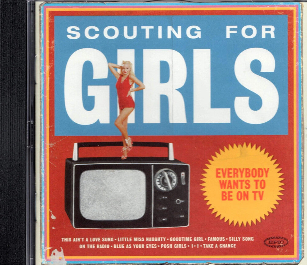 the album cover for Scouting For Girls - Everybody Wants To Be On Tv