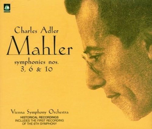 the album cover for Mahler / Adler / Vienna Sym Orch - Mahler: Symphonies 3,6 And 10