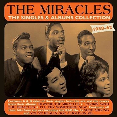 the album cover for Miracles - Singles & Albums Collection 1958-62