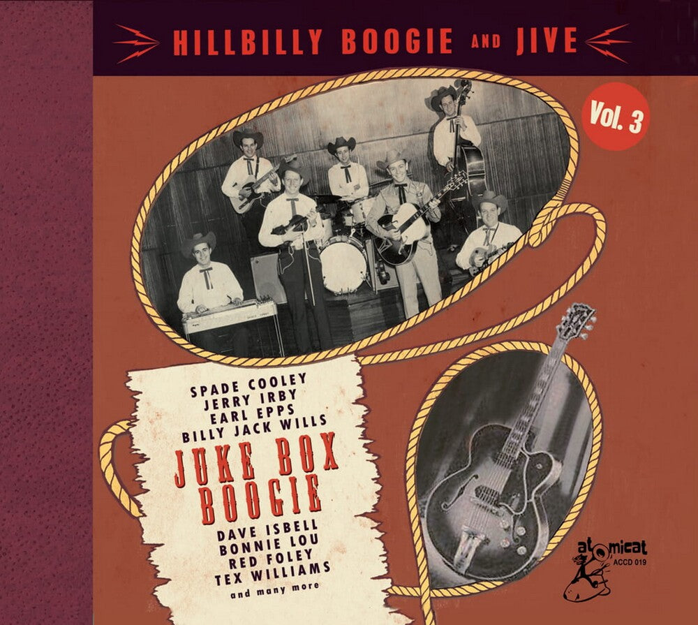 the album cover for Juke Box Boogie Hillbilly Boogie & Jive / Various - Juke Box Boogie Hillbilly Boogie & Jive (Various Artists)