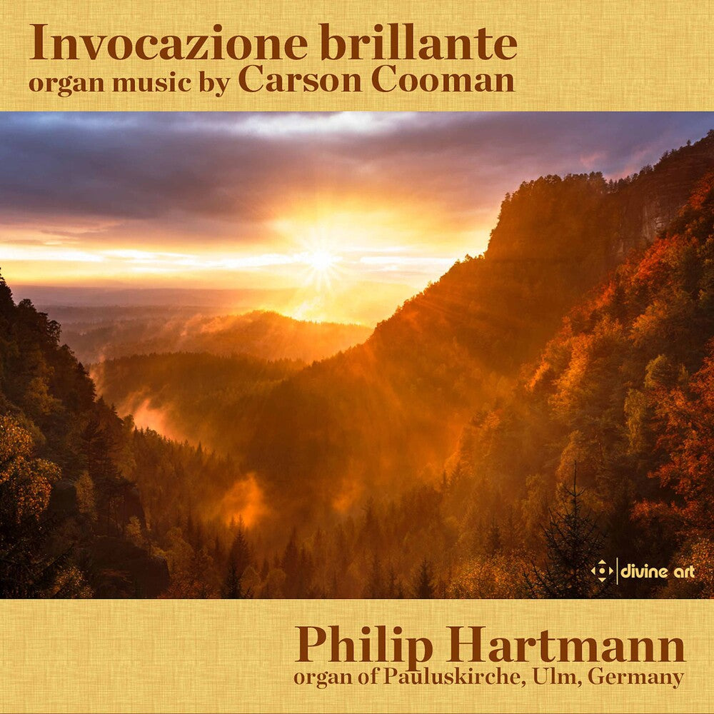 the album cover for Cooman / Hartmann - Invocazione Brillante