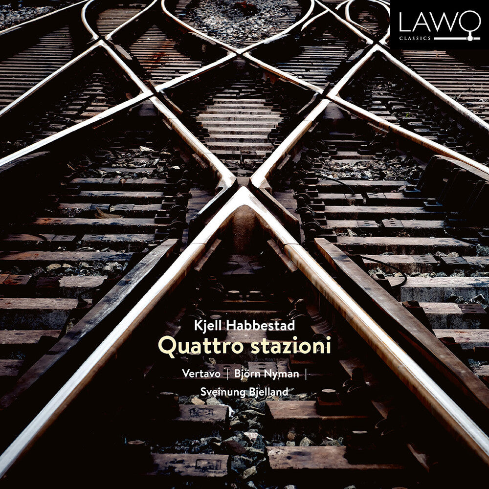 the album cover for Habbestad / Vertavo String Quartet - Quattro Stazioni