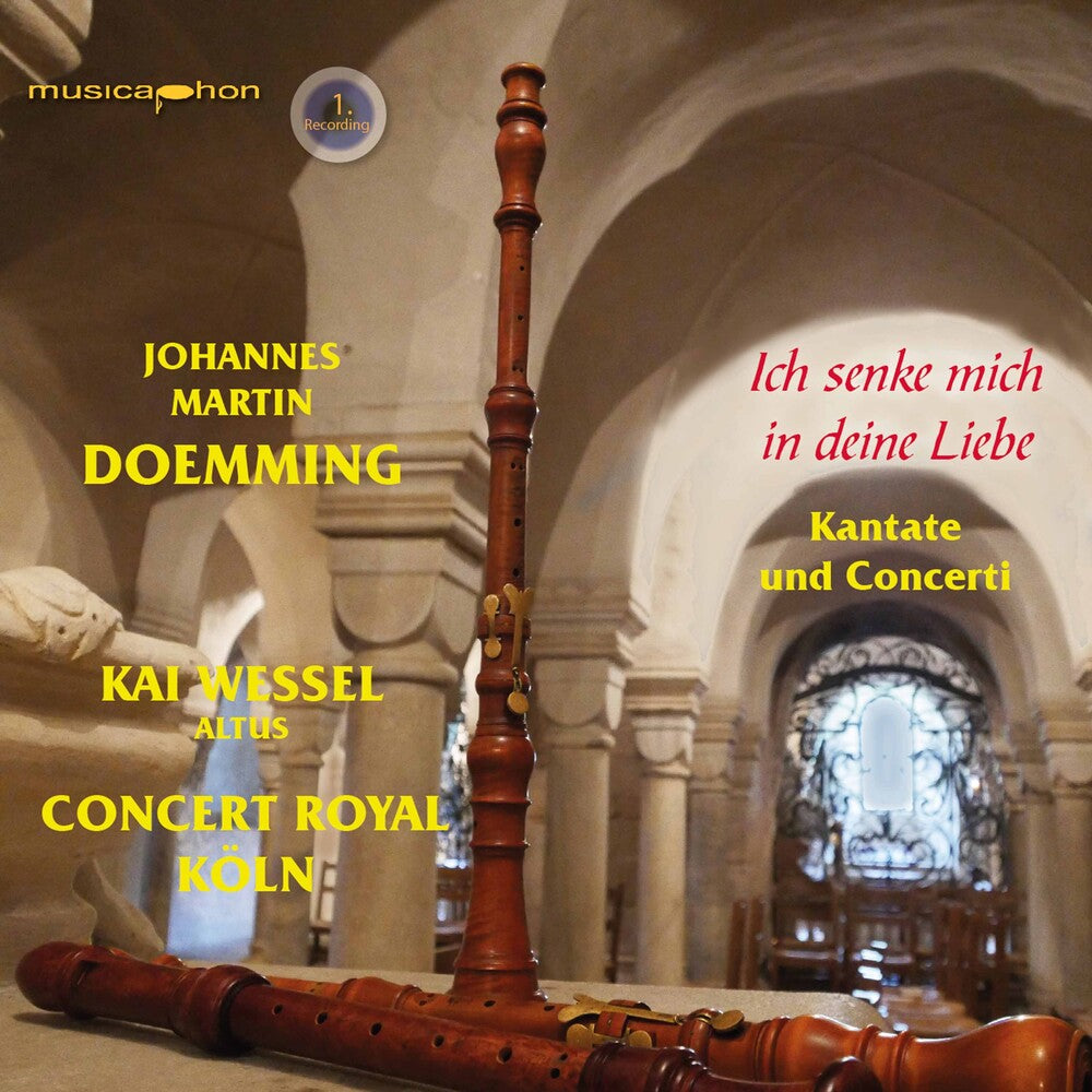 the album cover for Doemming / Wessel / Concert Royal Koln - Ich Senke Mich in Deine Liebe