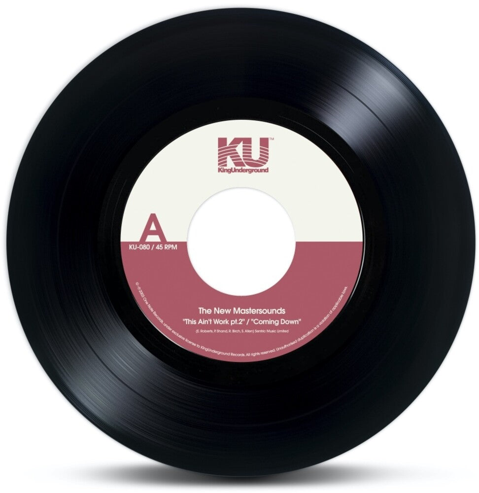 the album cover for New Mastersounds - This Ain't Work Pt. 2