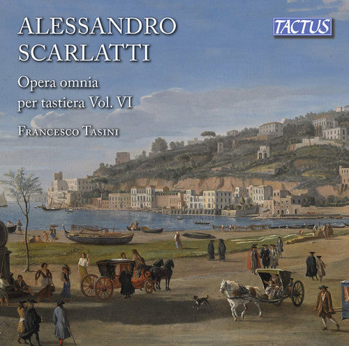 the album cover for Scarlatti / Tasini - Complete Keyboard Works 6