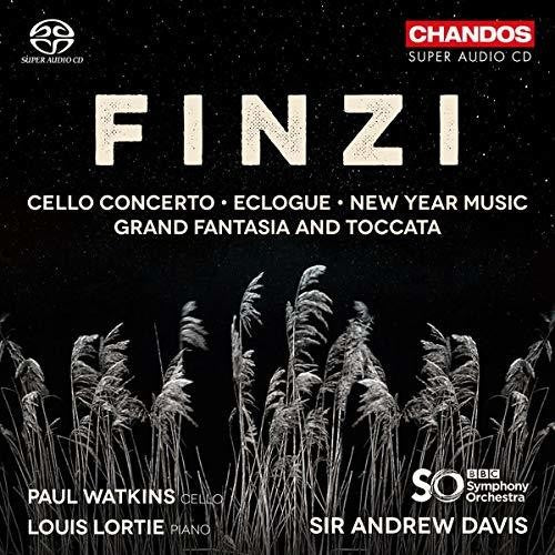 the album cover for Finzi / Watkins / Lortie - Cello Concerto / Eclogue
