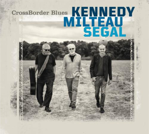 the album cover for Cross Border Blues / Various - Cross Border Blues