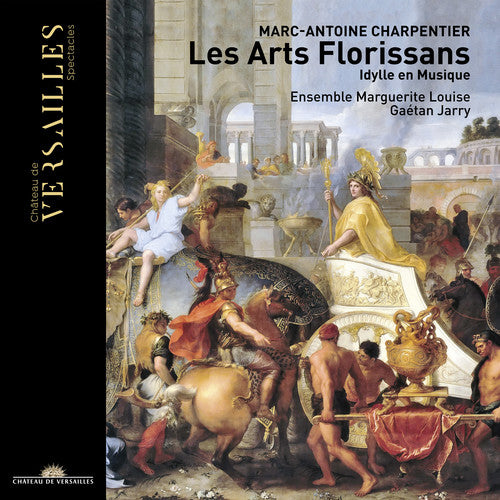 the album cover for Charpentier - Les Arts Florissans