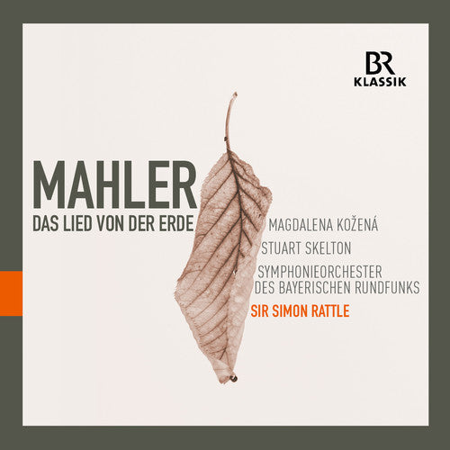 the album cover for Magdalena KoÅ¾enÃ¡ - Lied Von Der Erde