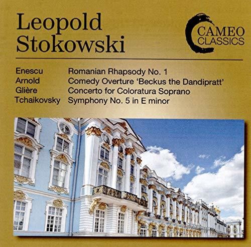 the album cover for Leopold Stokowski - Leopold Stokowski Conducts