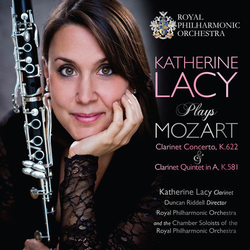 the album cover for Mozart - Katherine Lacy Plays Mozart