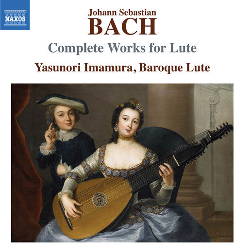 the album cover for J Bach S / Imamura - Complete Works for Lute