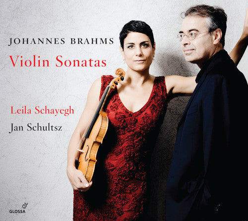the album cover for Brahms - Violin Sonatas