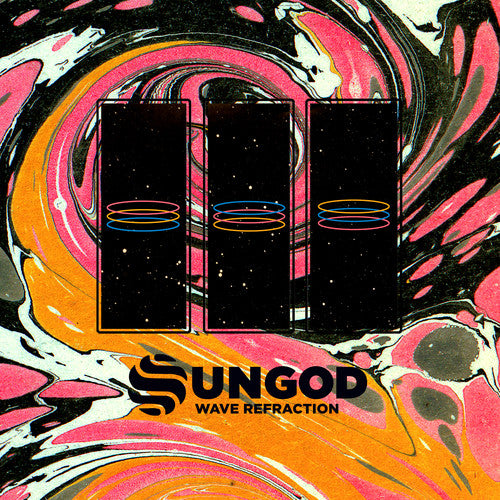 the album cover for Sungod - Wave Refraction