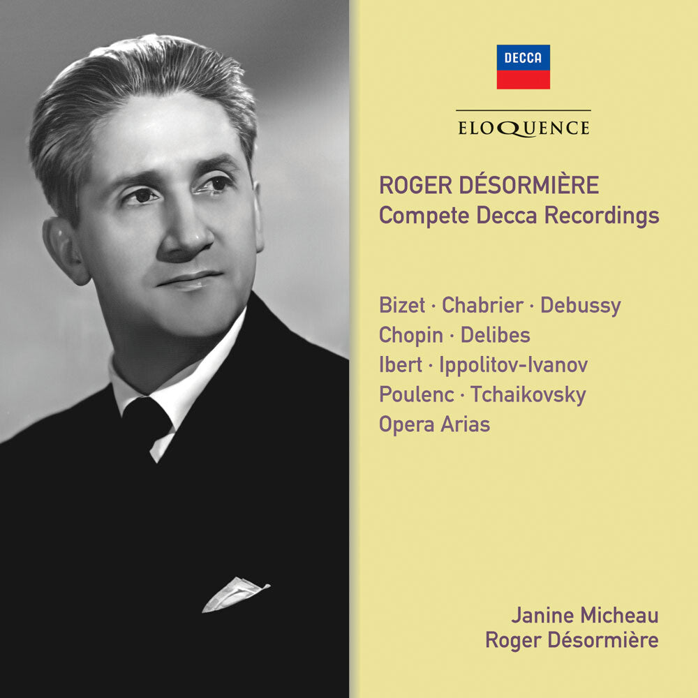 the album cover for Roger Desormiere - Roger Desormiere: The Decca Recordings
