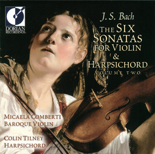 the album cover for Micaela Comberti - 6 Sonatas for Violin & Harpsichord 2
