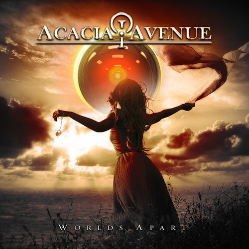 the album cover for Acacia Avenue - Worlds Apart