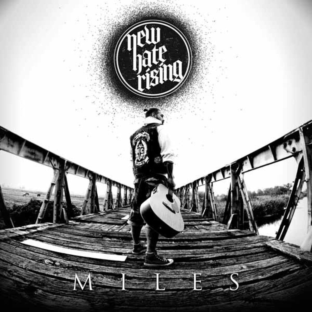 the album cover for New Hate Rising - Miles