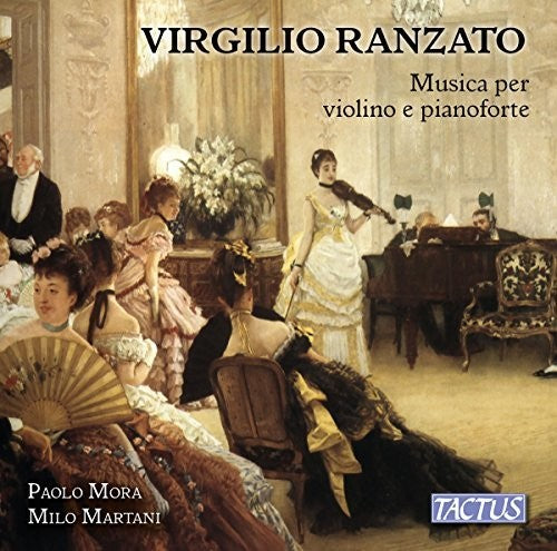 the album cover for Mora / Martani - Music For Violin & Piano
